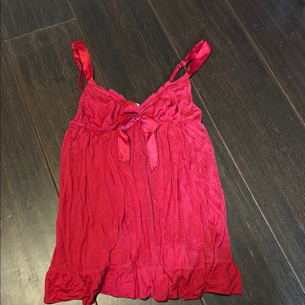 Victoria's Secret Red Chemise